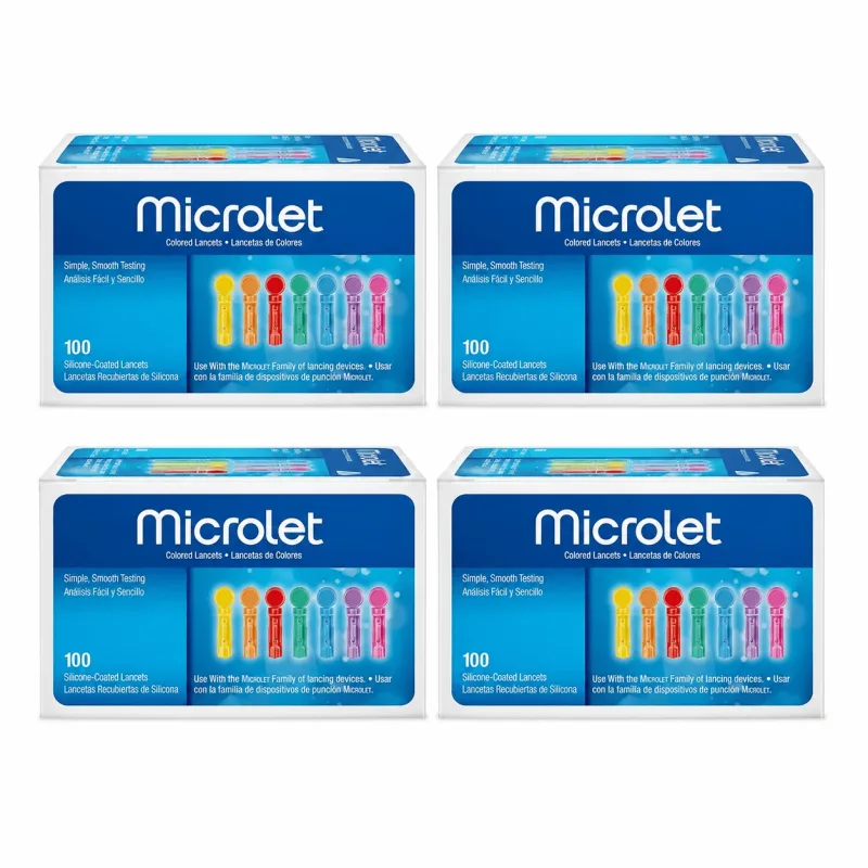Ascensia Microlet Ace pentru măsurarea glicemiei, 4x100 buc. — preț și oferte