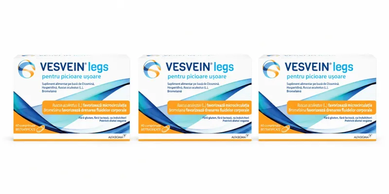 Vesvein Legs,3x60 comprimate, Alfasigma  — preț și oferte
