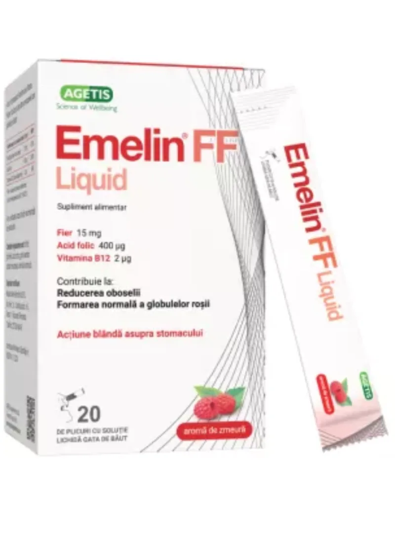 Emelin FF Liquid solutie orala, Medochemie | 20 plicuri — preț și oferte