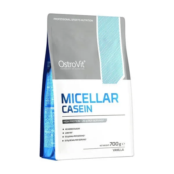 OstroVit cazeină micelară, pulbere, aromă de vanilie, 700 g — preț și oferte