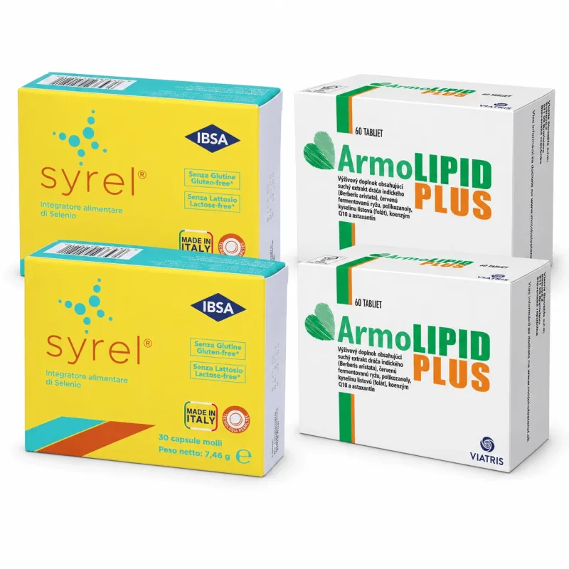 SYREL 60 cps + ArmoLIPID PLUS, 120 comprimate, Viatris — preț și oferte