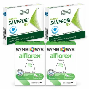 Sanprobi IBS, 40 capsule + Symbiosys Alflorex, 60 capsule
