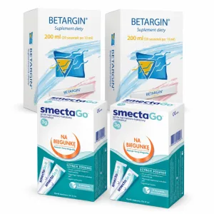 Betargin, 40 plicuri + SmectaGo, 16 Pliculețe