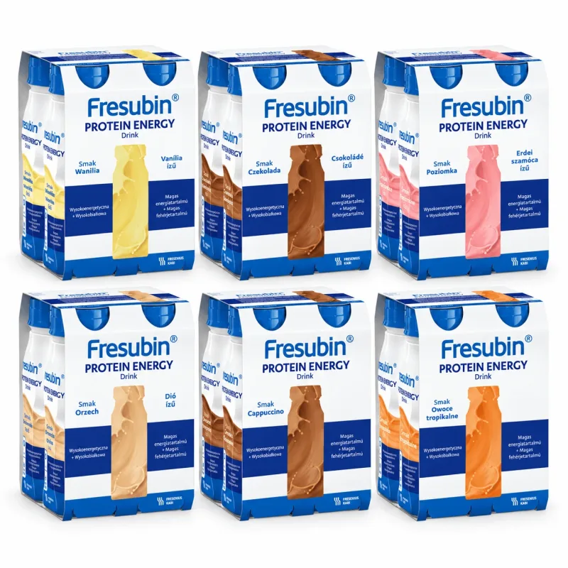 MIX Fresubin Protein Energy, 24 x 200 ml, Fresenius Kabi Fresenius Kabi Germania — preț și oferte
