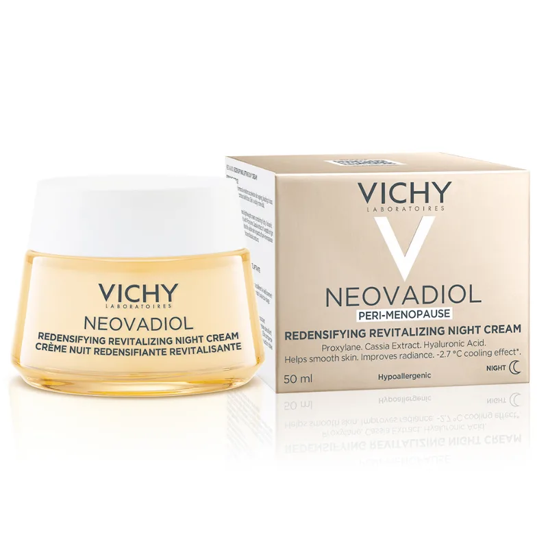 Neovadiol Peri-Menopause Crema de noapte cu efect de redensificare si revitalizare, Vichy | 50ml — preț și oferte
