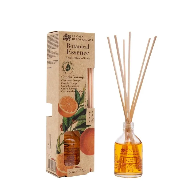 La Casa de los Aromas Botanical Essence Batoane de parfum scorțișoară și portocale, 50ml — preț și oferte
