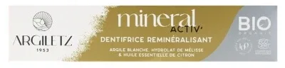 Argiletz Mineral Activ' - Pastă de dinți remineralizantă bio, 75 ml — preț și oferte