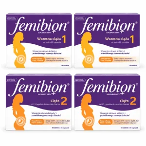 Femibion ​​​​1, 56 comprimate + Femibion 2, 112 comprimate