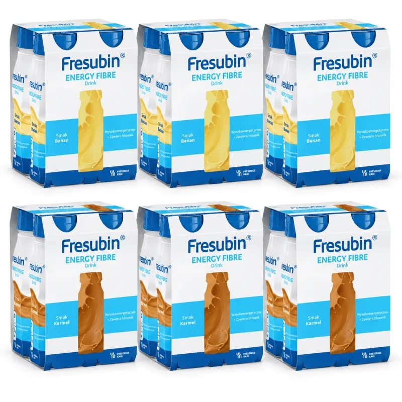 Fresubin Energy Fibre Bananǎ + Caramel, 24 x 200 ml, Fresenius Kabi — preț și oferte