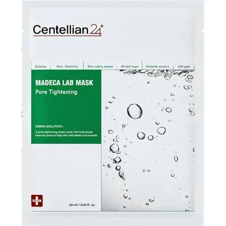Masca tip servetel pentru diminuarea porilor si netezirea tenului Madeca Lab, 24 ml, Centellian 24 — preț și oferte