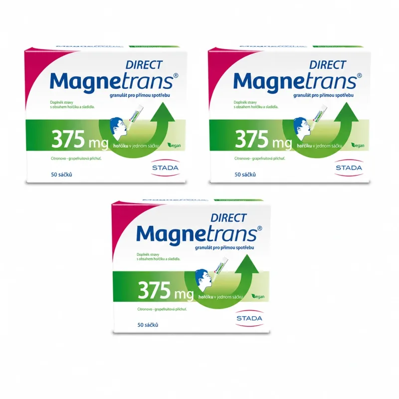 Magnetrans Direct 375 mg 3x50 pliculețe, Stada — preț și oferte