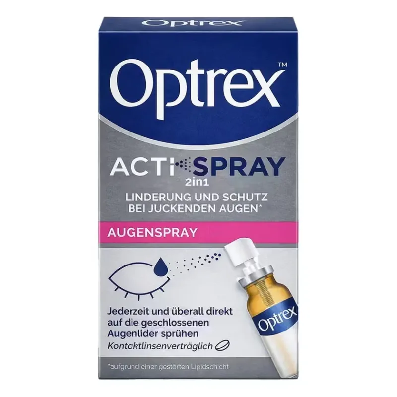 Spray ocular Optrex ActiSpray 2 în 1 10 ml — preț și oferte