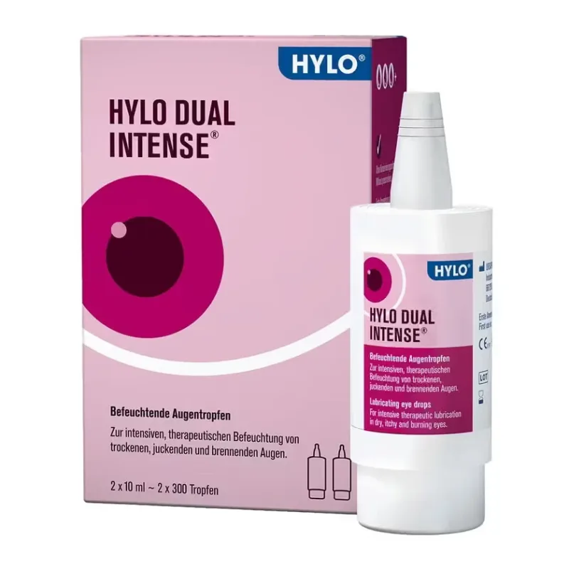 Picături oftalmice HYLO DUAL INTENSE 2x10 ml URSAPHARM ARZNEIMITTEL — preț și oferte