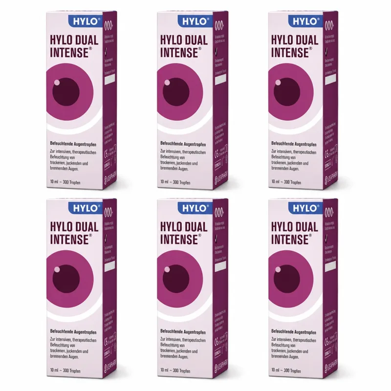 Picături oftalmice HYLO DUAL INTENSE 6x10 ml URSAPHARM ARZNEIMITTEL — preț și oferte