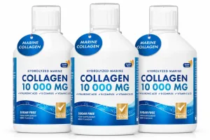 Colagen Marin Hidrolizat 10000 mg, 3 x 500 ml, Swedish Nutra