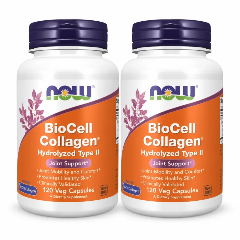 Now Foods BioCell Colagen, 2x120 capsule vegetariene — preț și oferte