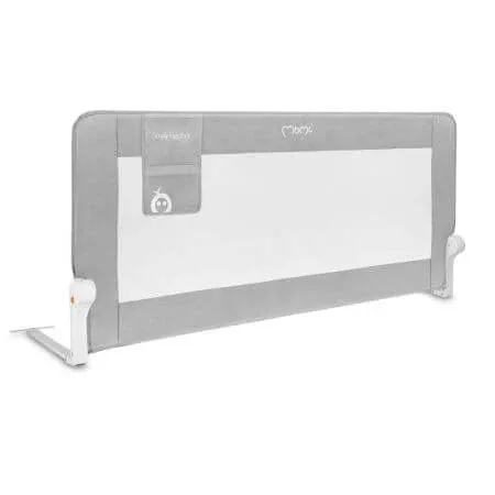 Bariera de siguranta rabatabila pentru pat Lexi XL Plus, Grey, Momi — preț și oferte