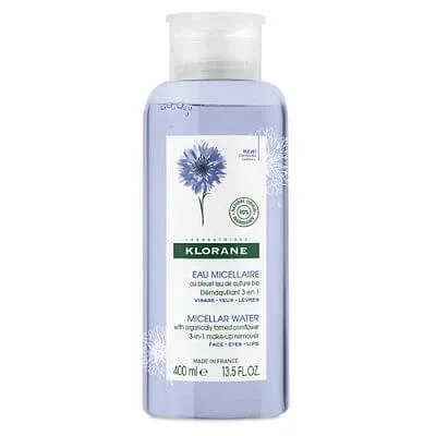 Klorane Apă micelară organică de albăstrele 400 Ml — preț și oferte