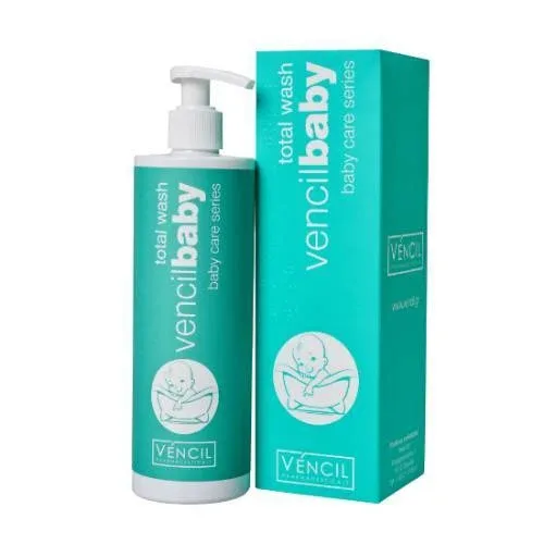 VENCIL Baby Total Wash Șampon și gel de duș natural pentru bebeluși 400 ml — preț și oferte