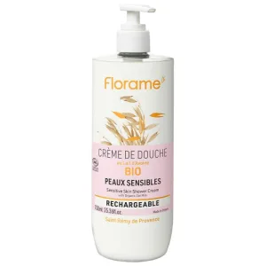 Florame Crème De Douche Lait d'Avoine Bio Peaux Sensibles 750ml