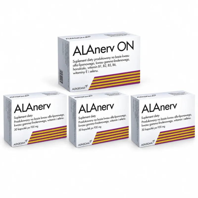 ALAnerv, 90 capsule + ALAnerv ON, 30 capsule, Alfasigma — preț și oferte