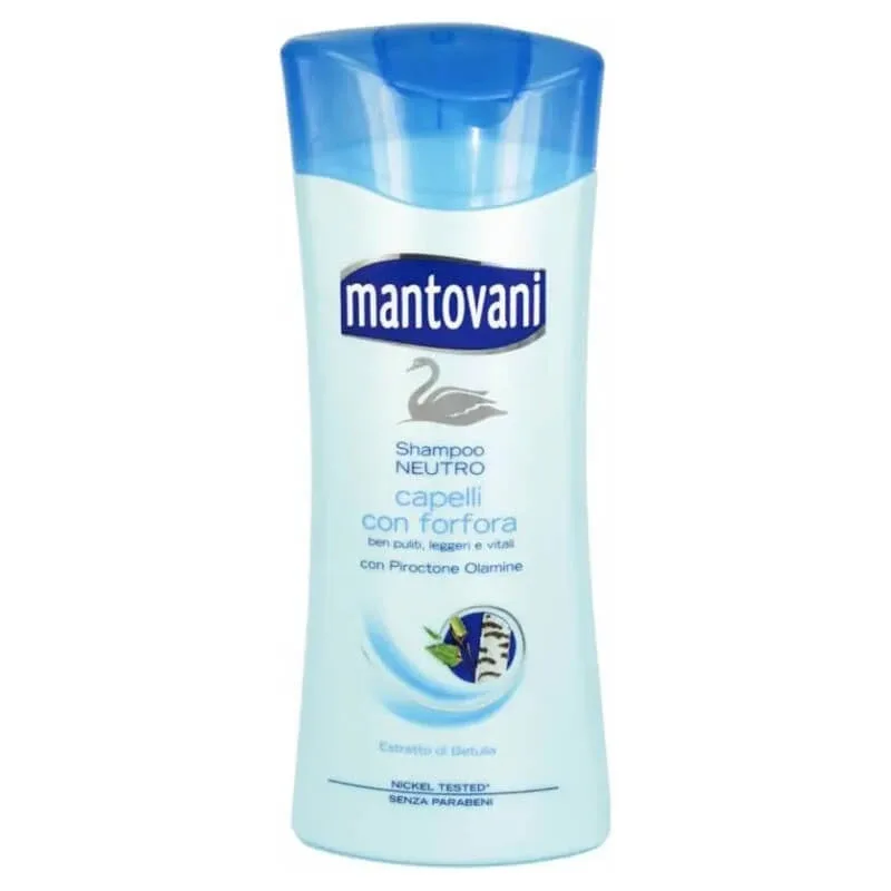Mantovani Șampon neutru pentru păr cu mătreață 400 ml — preț și oferte