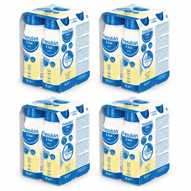 Fresubin 2 kcal Drink, 16 x 200 ml - cu aromă de vanilie, Fresenius Kabi — preț și oferte