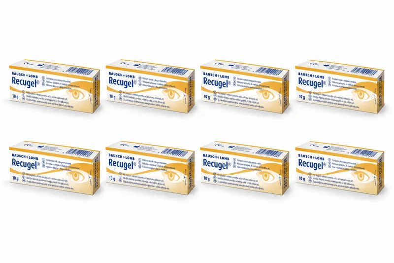 Gel oftalmic Recugel 8x10g, Bausch & Lomb — preț și oferte