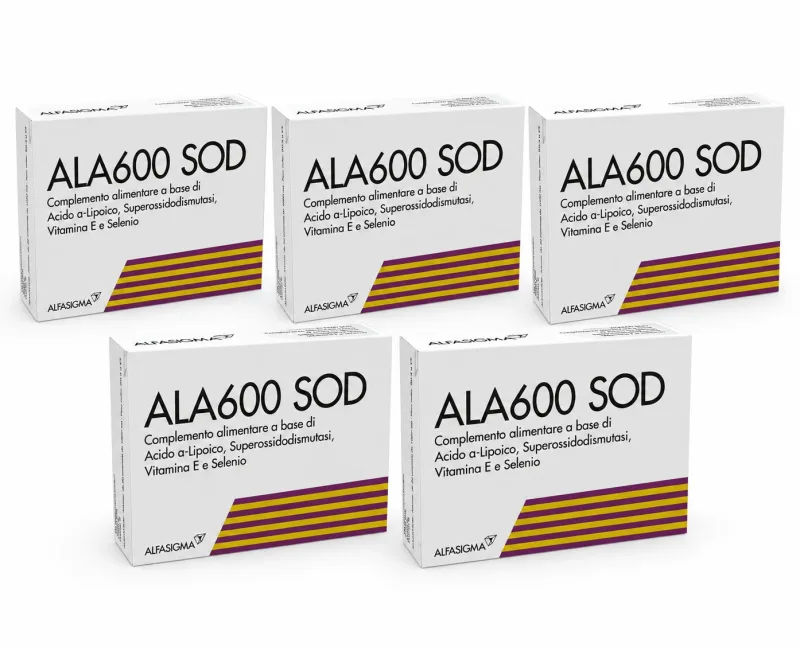 Ala600 SOD, 5x20 de comprimate, Alfasigma — preț și oferte