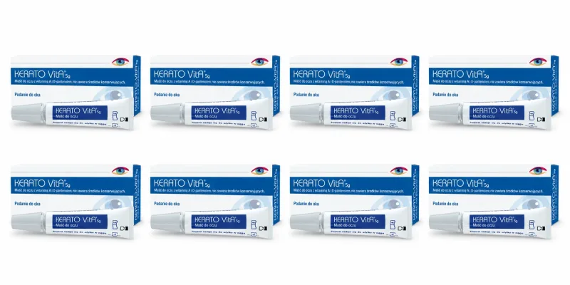 Kerato VitA, unguent pentru ochi, 8x5 g Omnivision — preț și oferte