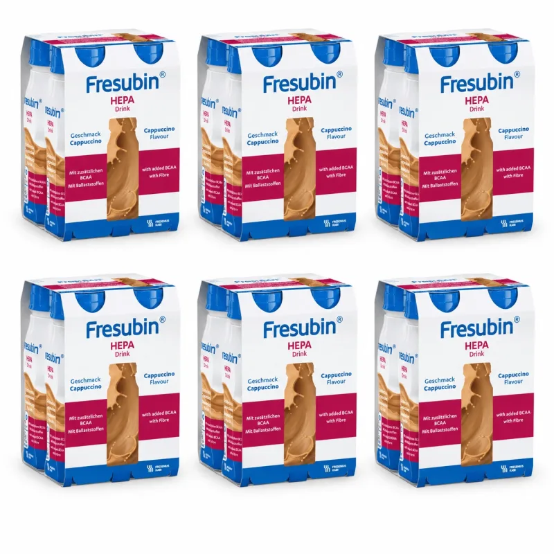 Fresubin Hepa băutură nutritivă cu aromă de cappuccino, 24x200 ml, Fresenius Kabi — preț și oferte
