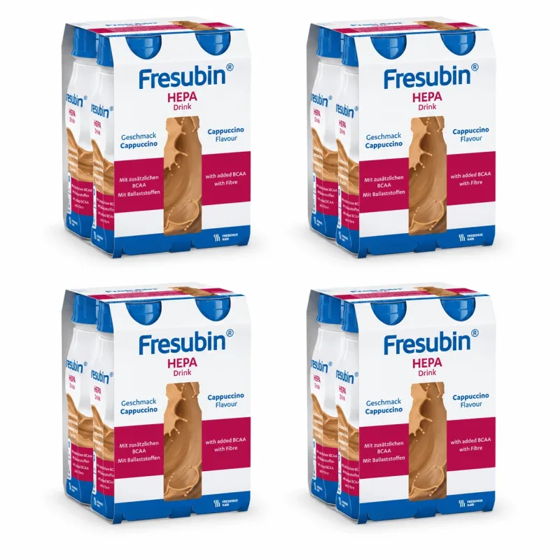Fresubin Hepa băutură nutritivă cu aromă de cappuccino, 16 x 200 ml, Fresenius Kabi — preț și oferte