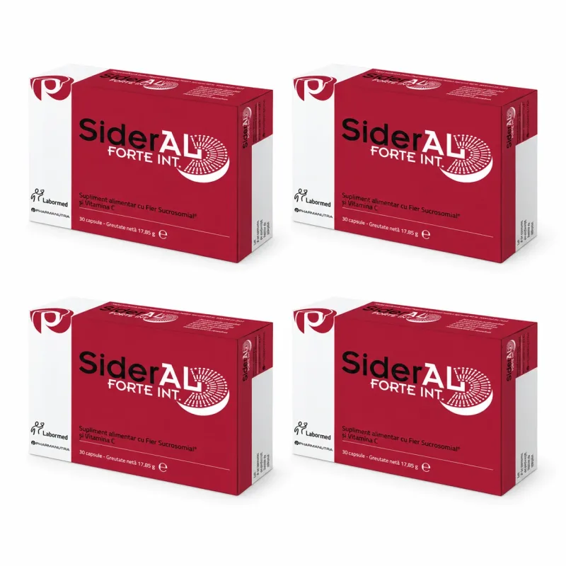 SiderAL Forte, 4x30 capsule, Zentiva — preț și oferte