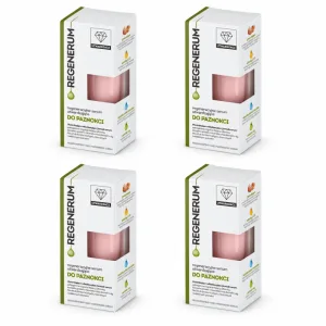Regenerum, Ser de regenerare a unghiilor în lac, întăritor, 4x8 ml