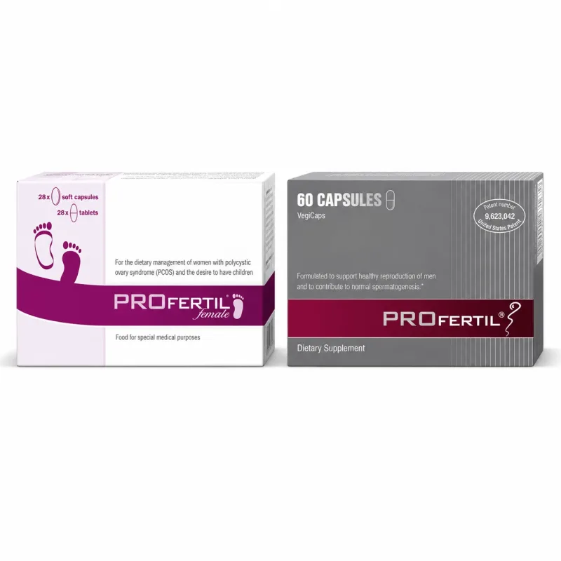 Profertil pentru femei, 56 capsule + Profertil pentru bǎrbați, 60 capsule, Lenus Pharma  — preț și oferte