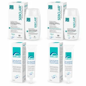 Șampon Sebclair, 200 ml  + Sebclair Cremă dermică, 60 ml