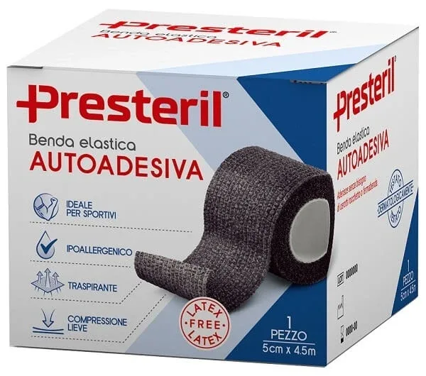BANDAJ PRESTERIL EL 5X450 NEGRU — preț și oferte