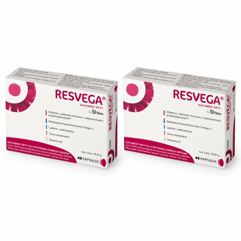 Resvega, 2 x 60 capsule, Théa — preț și oferte