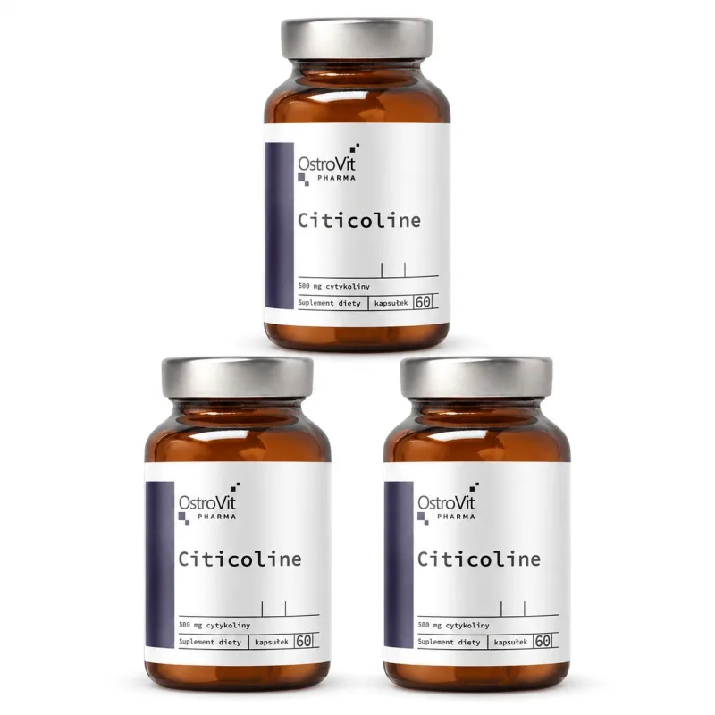 Citicoline, 3 x 60 capsule, OstroVit Pharm — preț și oferte