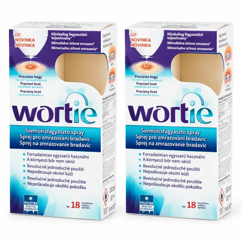 Wortie, 2 x 50 ml - tratament pentru îndepărtarea negilor, Karo Healthcare VitaMed — preț și oferte