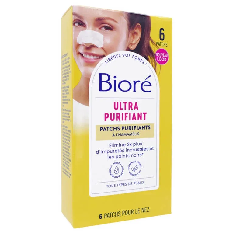 BIORE PATCH-URI PENTRU NAS ULTRA PURIFICANTE CU HAMAMELIS – 6 PATCH-URI — preț și oferte