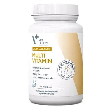 Complex de vitamine si minerale pentru caini si pisici Multivitamin, 50 capsule, VetExpert — preț și oferte