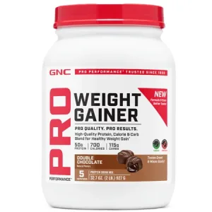 Pudra proteica cu aroma de ciocolata pentru cresterea in greutate Pro Performance, 927 g, GNC