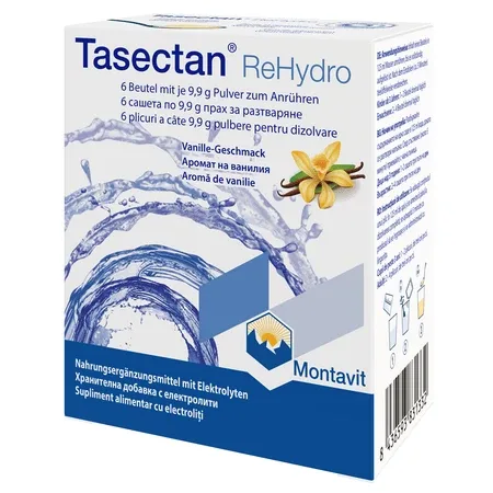 Tasectan ReHydro, 6 plicuri x 9.9 g, Montavit — preț și oferte