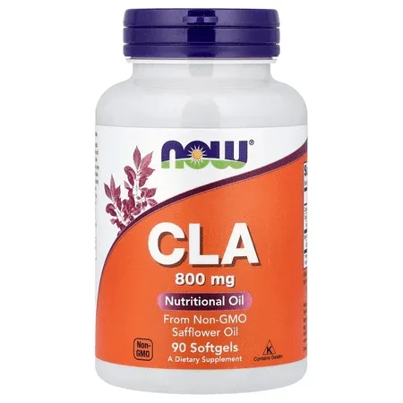 Acid linoleic conjugat CLA, 800mg, 90 gelule, Now Foods — preț și oferte