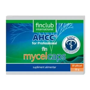 Fin Mycelcaps AHCC, 30 plicuri, Finclub