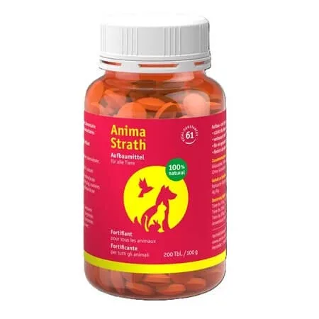 Supliment pentru caini si pisici Anima-Strath, 200 tablete, Bio-Strath — preț și oferte