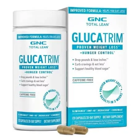 Glucatrim Proven Weight Loss, 120 capsule, GNC — preț și oferte