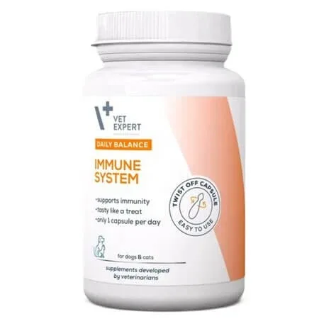 Supliment pentru sustinerea imunitatii la caini si pisici Immune System, 50 capsule, VetExpert — preț și oferte