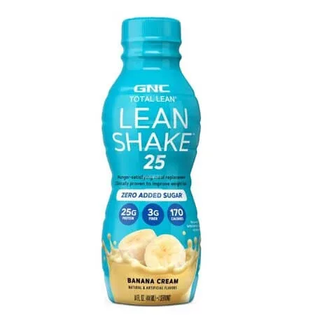 Shake cu aroma de banane Total Lean, 414 ml, GNC — preț și oferte